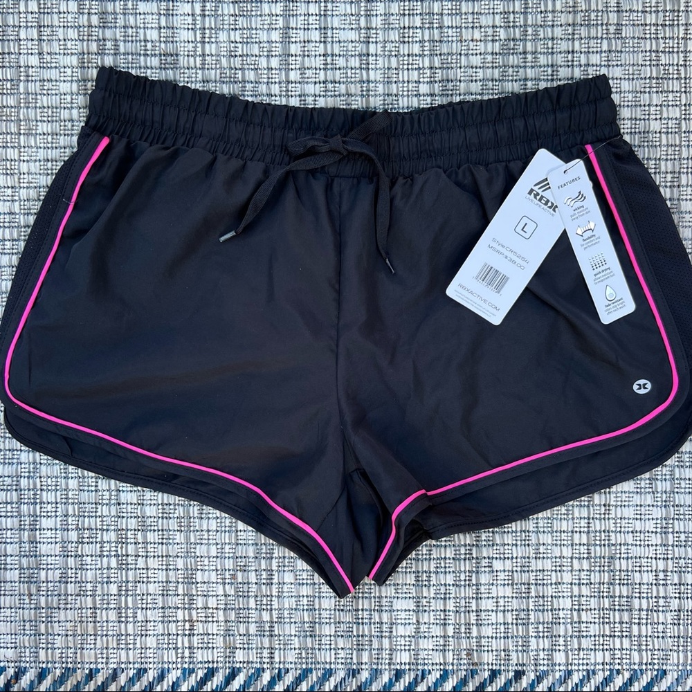 NWT RBX Active Shorts. Size Large